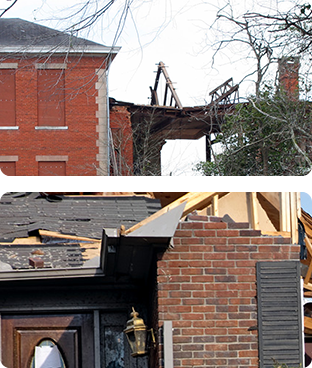 Storm Damage in Rockwall, TX